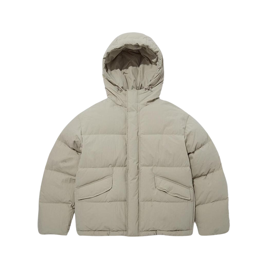 Dunst Hooded Volume Goose Down Jacket Beige 상세 이미지 1