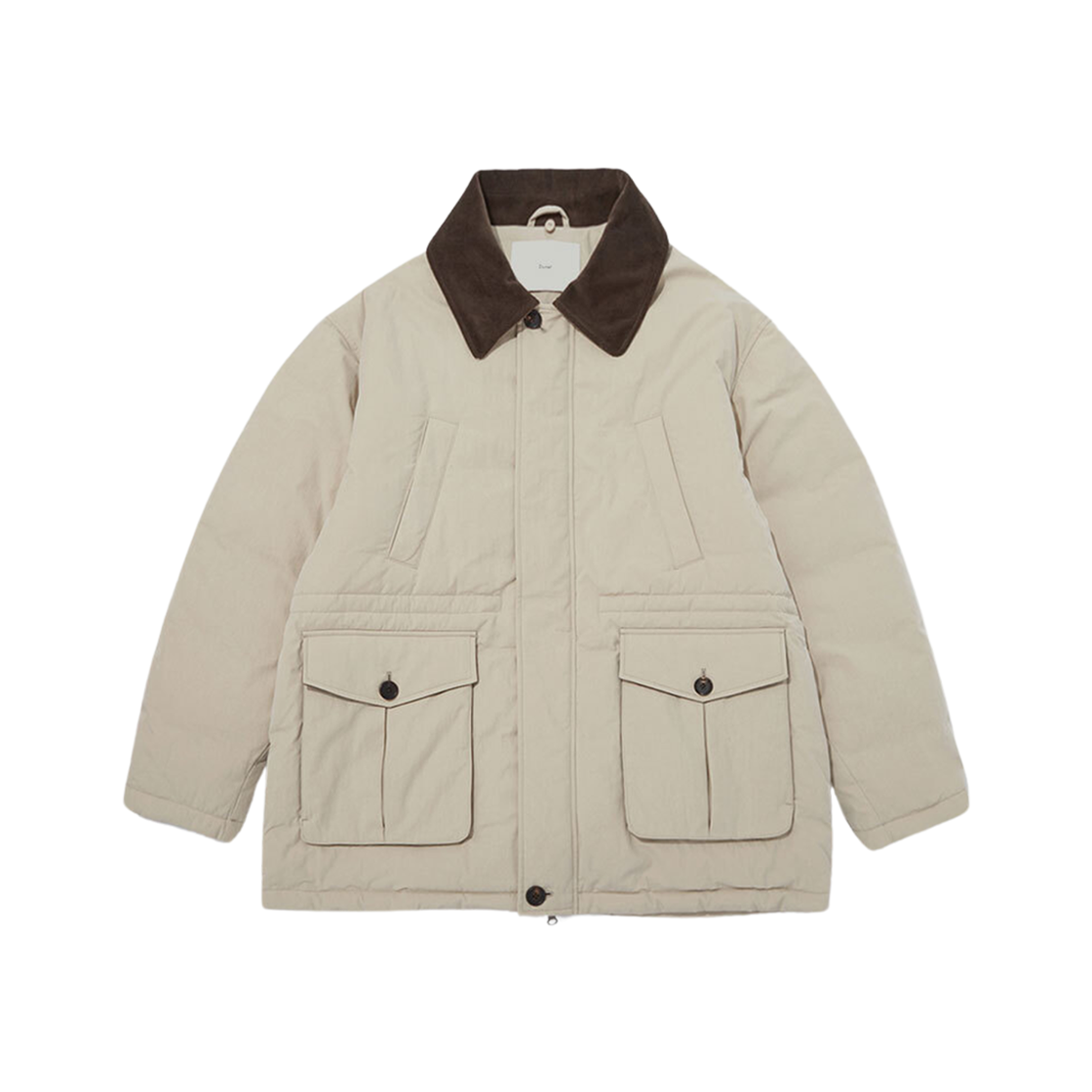 Dunst Collared Half Goose Down Jacket Beige 상세 이미지 2