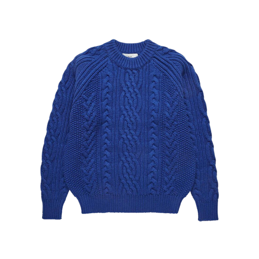 던스트 클래식 피셔맨 스웨터 로얄 블루