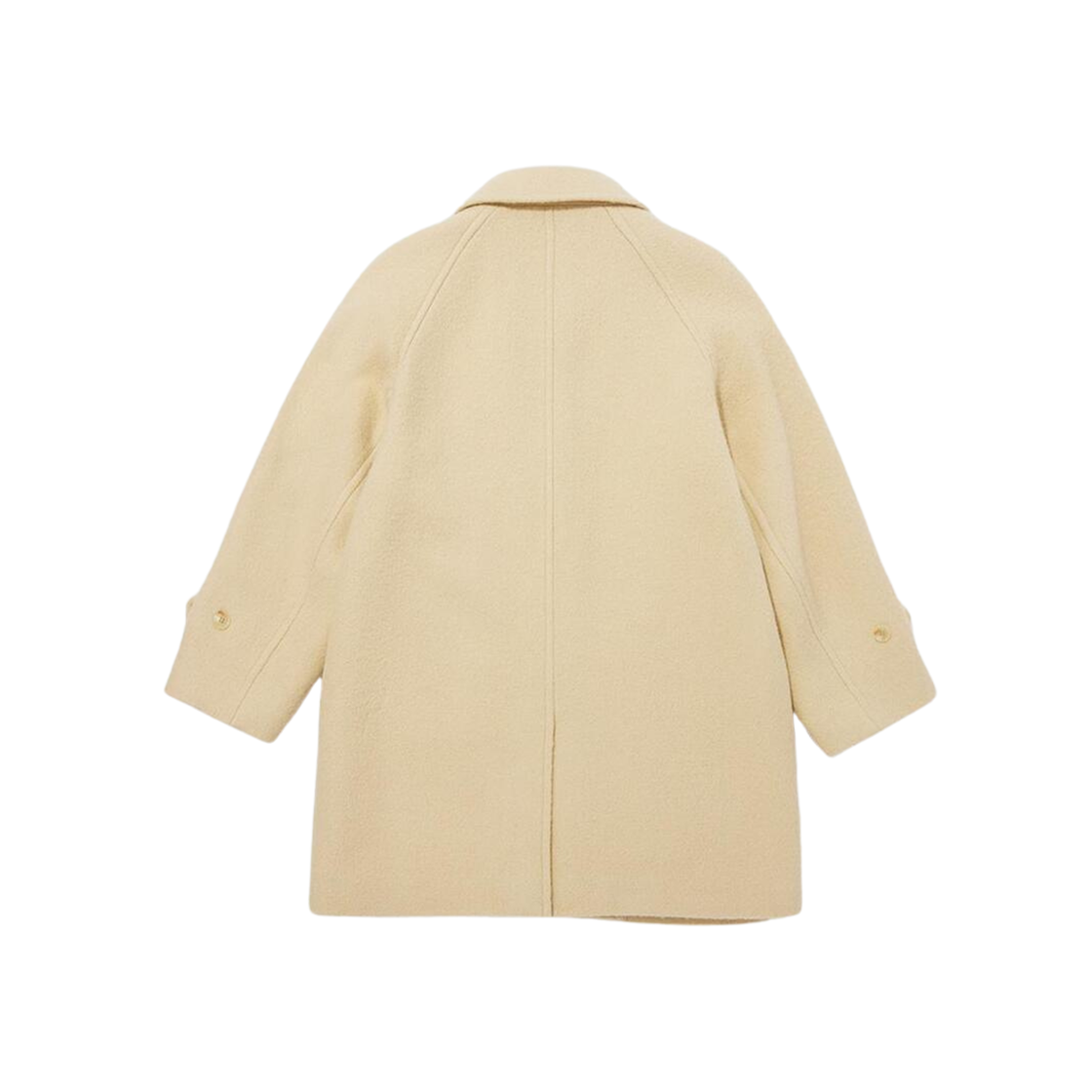 dunst ALPACA HALF MAC COAT BUTTER 韓国
