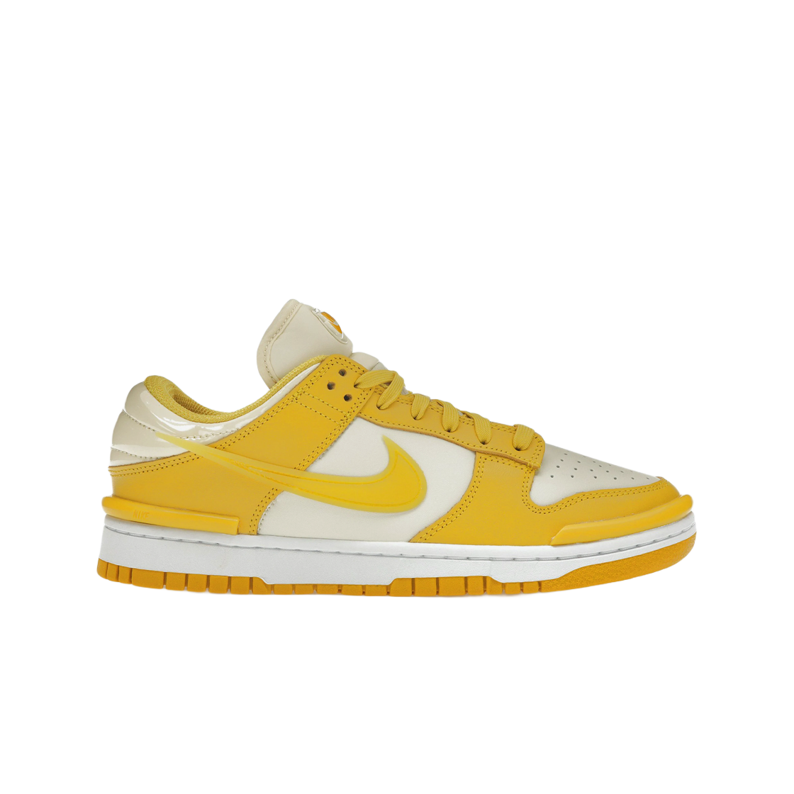 (W) 나이키 덩크 로우 트위스트 코코넛 밀크 비비드 설퍼((W) Nike Dunk Low Twist Coconut Milk Vivid Sulfur)