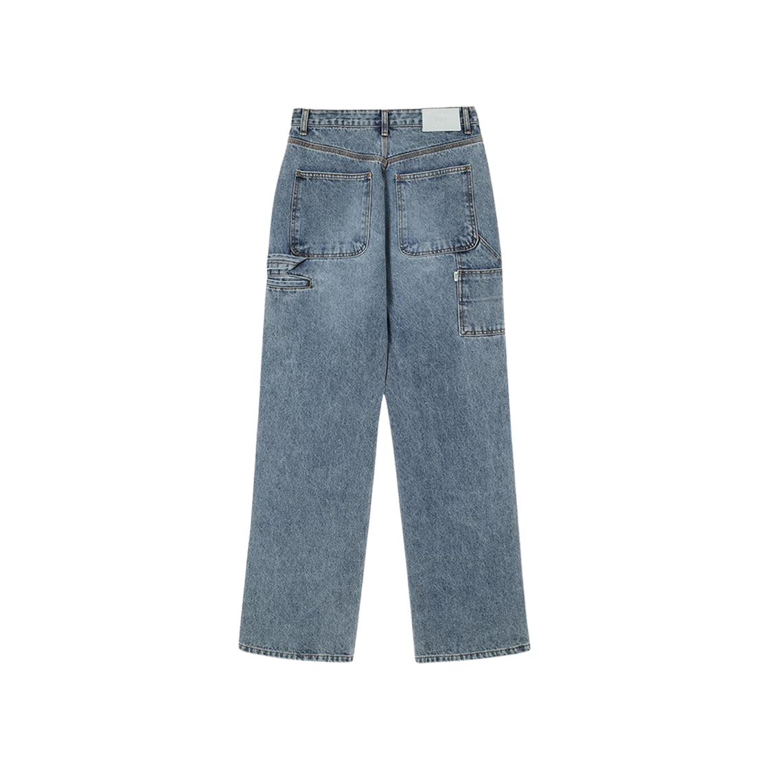 Dunst Wide-Fit Carpenter Jeans Greyish Light Blue 상세 이미지 2