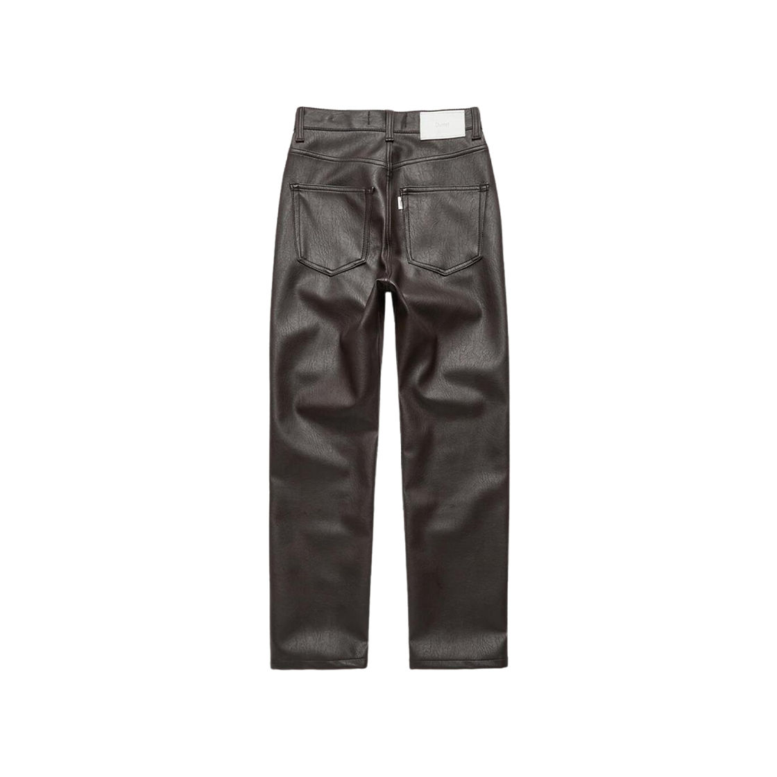 Dunst Vegan Leather Jeans Brown 상세 이미지 2