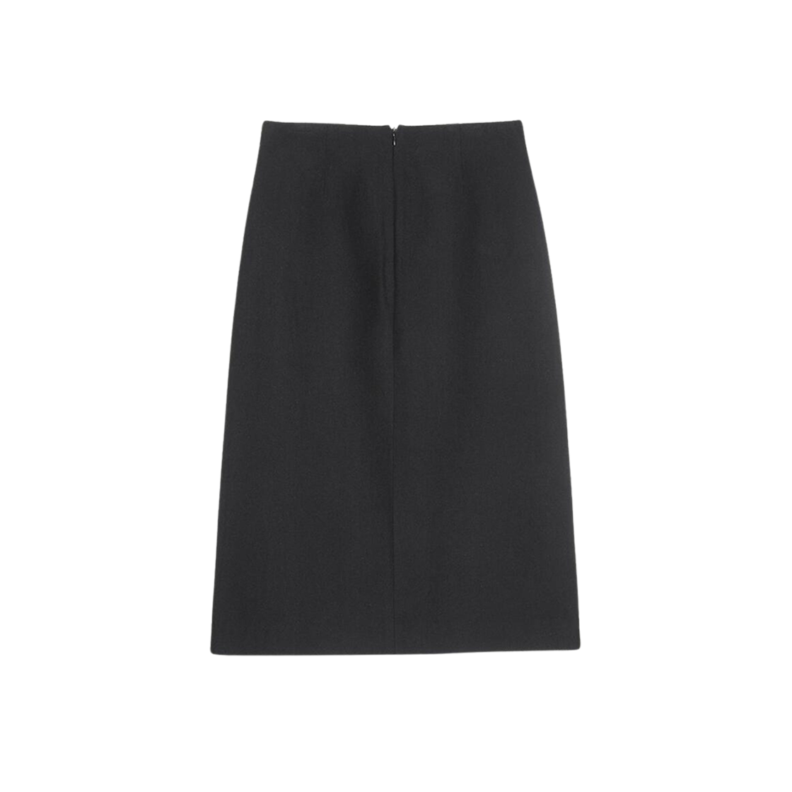 (W) Dunst Belted Pleats Long Skirt Black 상세 이미지 2