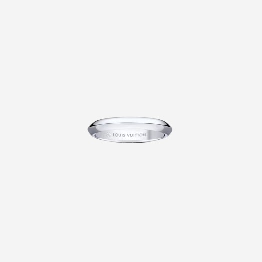 루이비통 LV 다이아몬드 3mm 웨딩 밴드 플래티넘