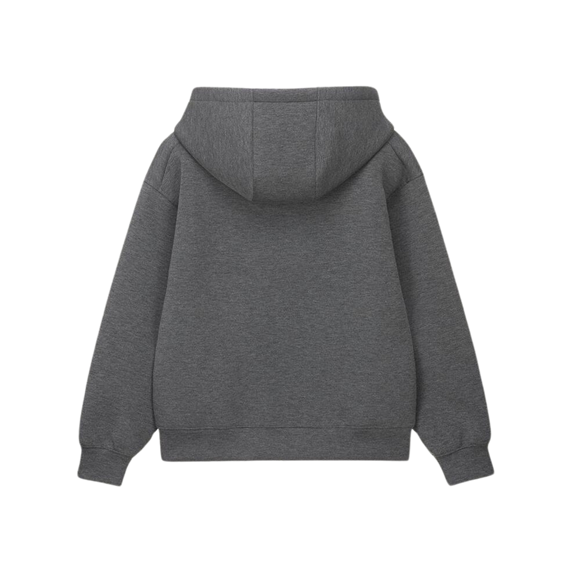 Dunst Neoprene Zip-Up Hoodie Charcoal Grey 상세 이미지 2