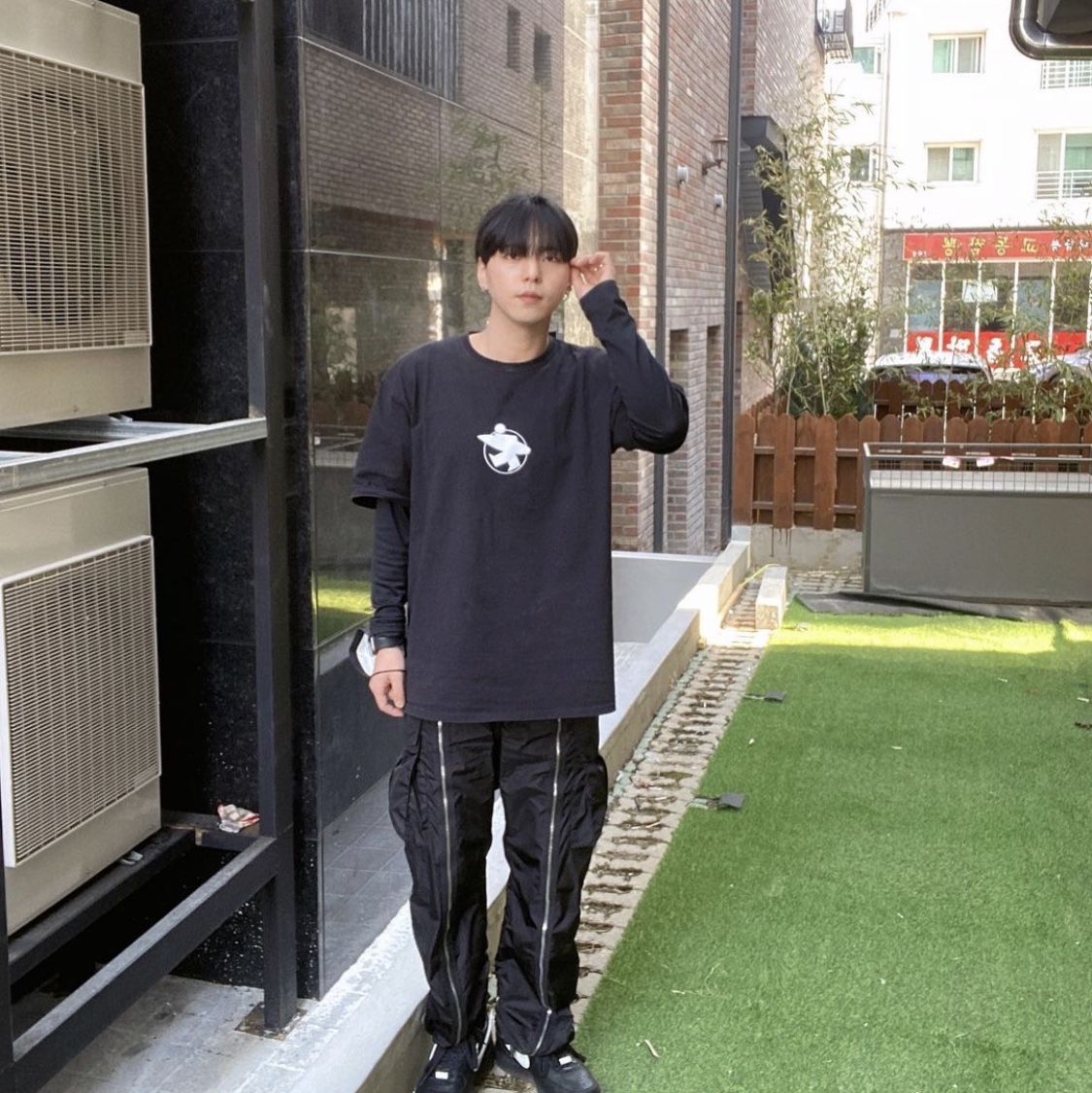 Nike x Ambush Air Force 1 Low SP Black 착용 스타일