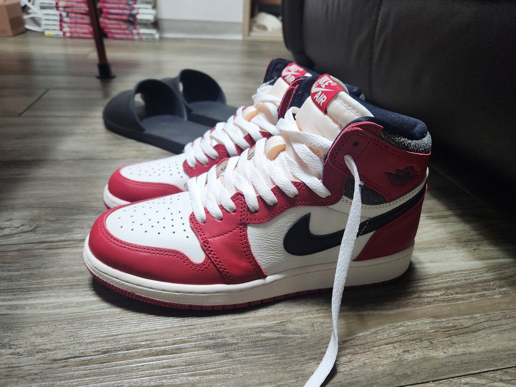 (GS) Jordan 1 Retro High OG Chicago 2022 착용 스타일 - 2