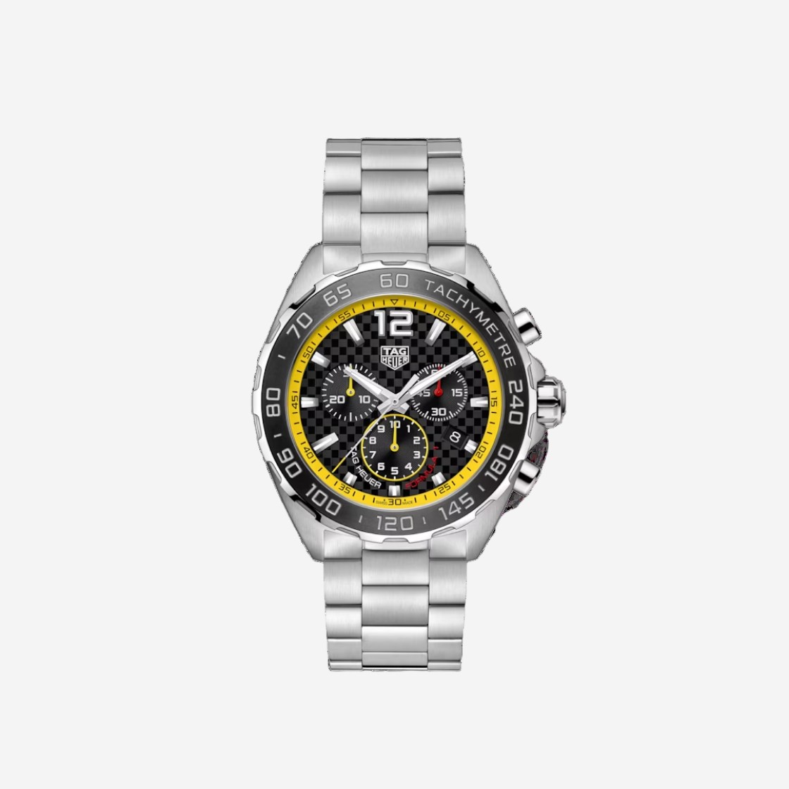 TAG Heuer Formula 1 Quartz Chronograph Steel Black Yellow 상세 이미지 1