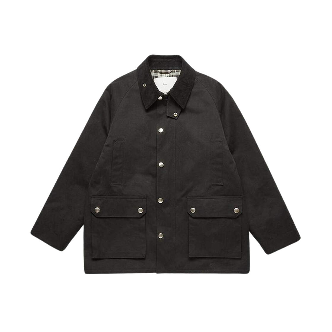 Dunst Waxed Cotton Hunting Jacket Black 상세 이미지 1