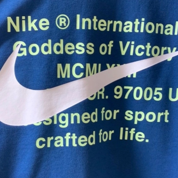Nike NSW Double Swoosh Sweatshirt Blue Force Barely Volt - Asia 착용 스타일 - 1