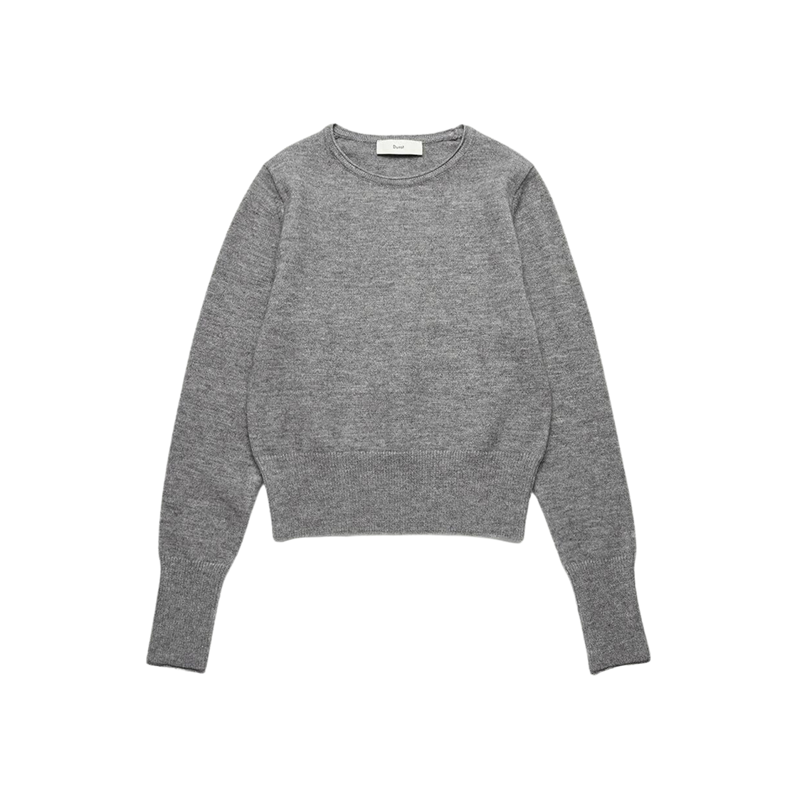 (W) Dunst Thumbhole Cuff Sweater Melange Grey 상세 이미지 1