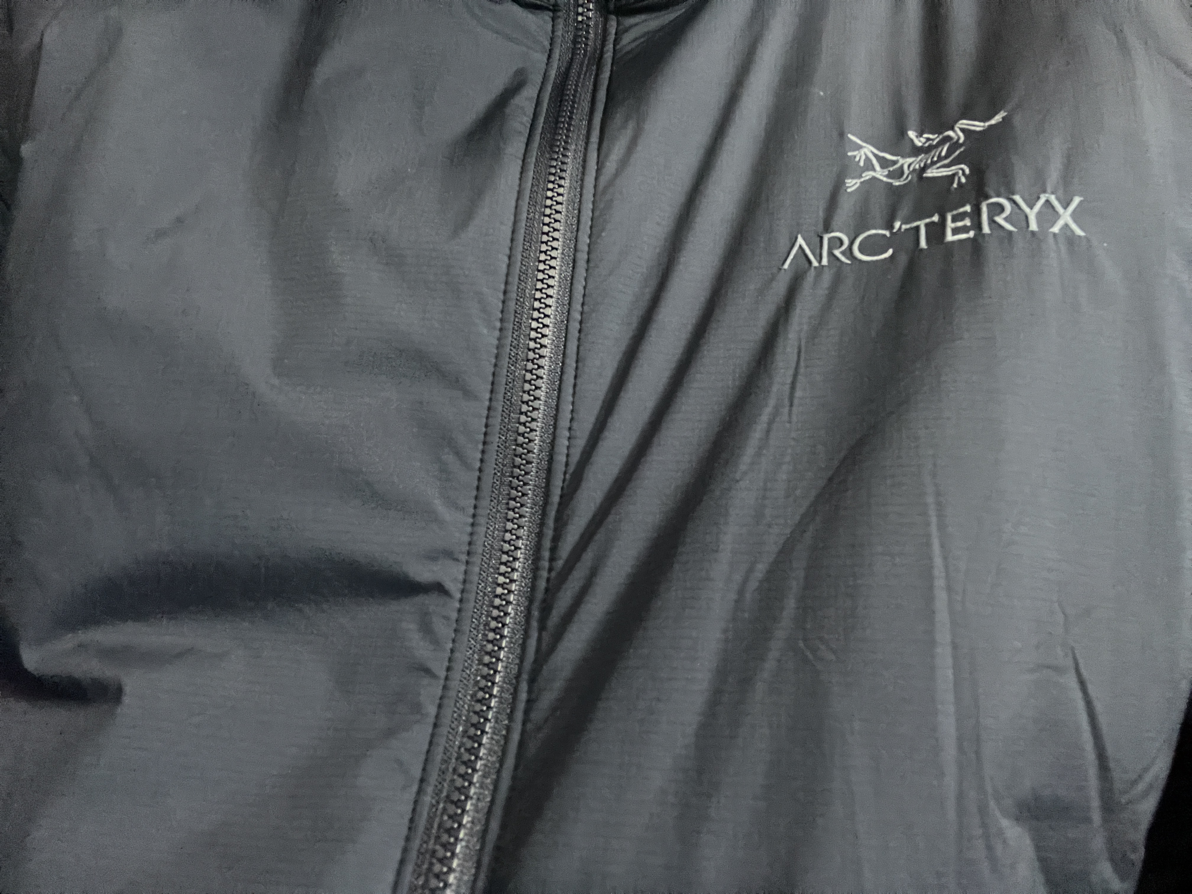 Arc'teryx Atom Hoody Black Sapphire 착용 스타일