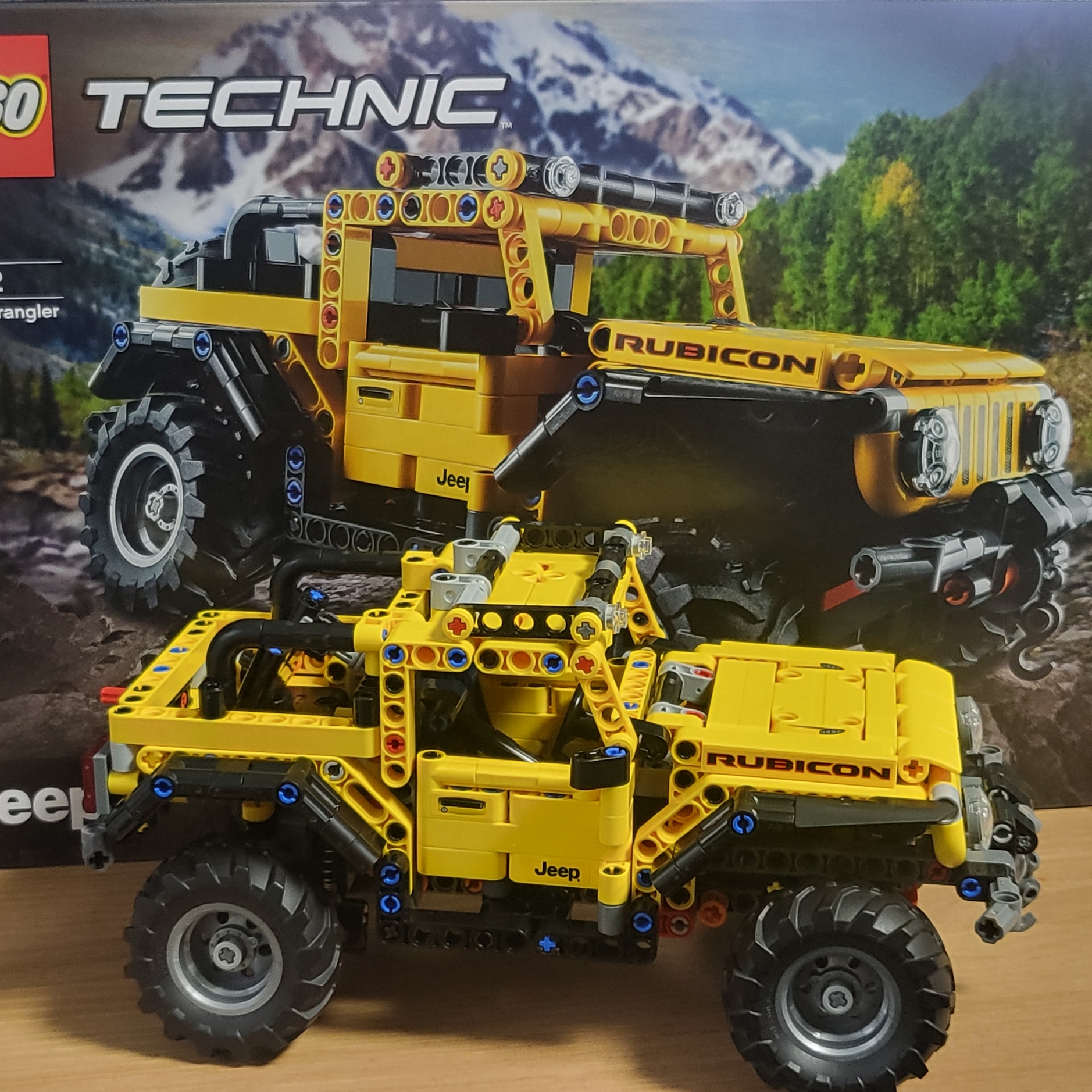 Lego Jeep Wrangler 착용 스타일