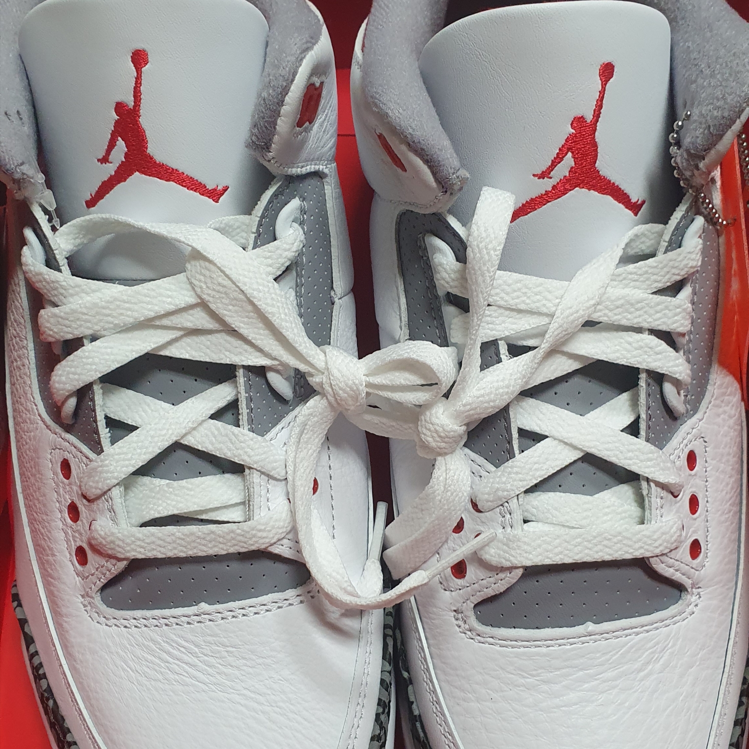 Jordan 3 Retro Fire Red 2022 착용 스타일 - 2