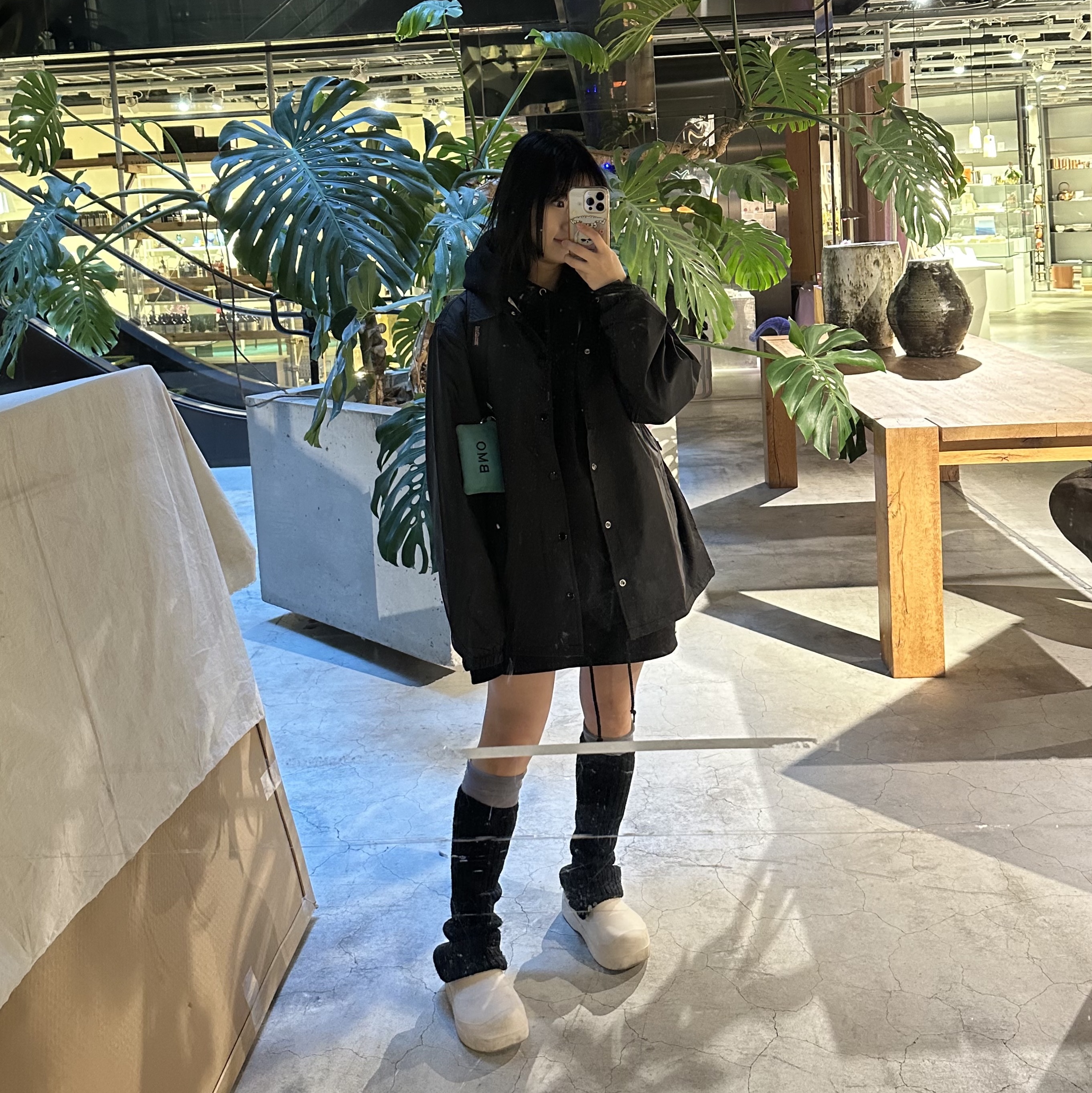 CDG Logo Coach Jacket Black, Verdy Otsumo Plaza Key Charm Vick Silver - Otsumo Plaza Exclusive 착용 스타일 - 1