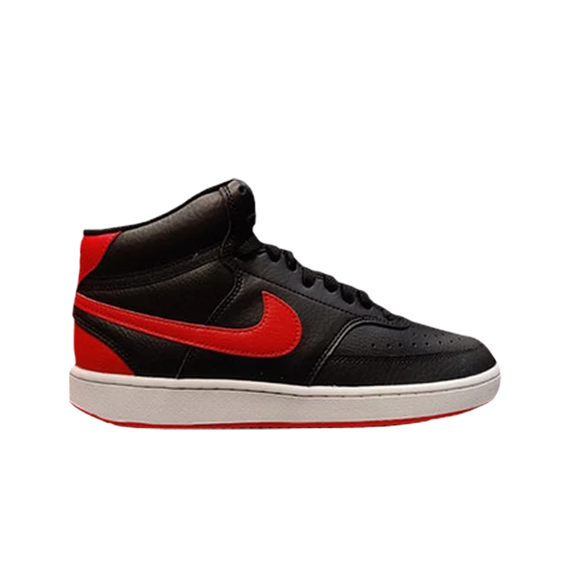 DD0190-061 Nike Court Vision Mid Black University Red