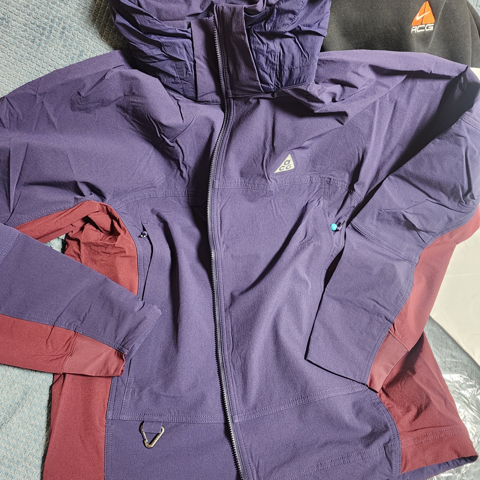 Nike ACG Sun Farer Jacket Purple Ink - Asia 착용 스타일 - 1