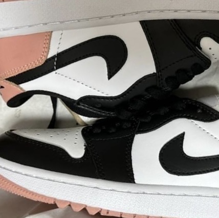Jordan 1 Low Golf Rust Pink 착용 스타일