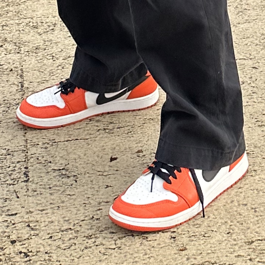 Jordan 1 Low OG Starfish 착용 스타일