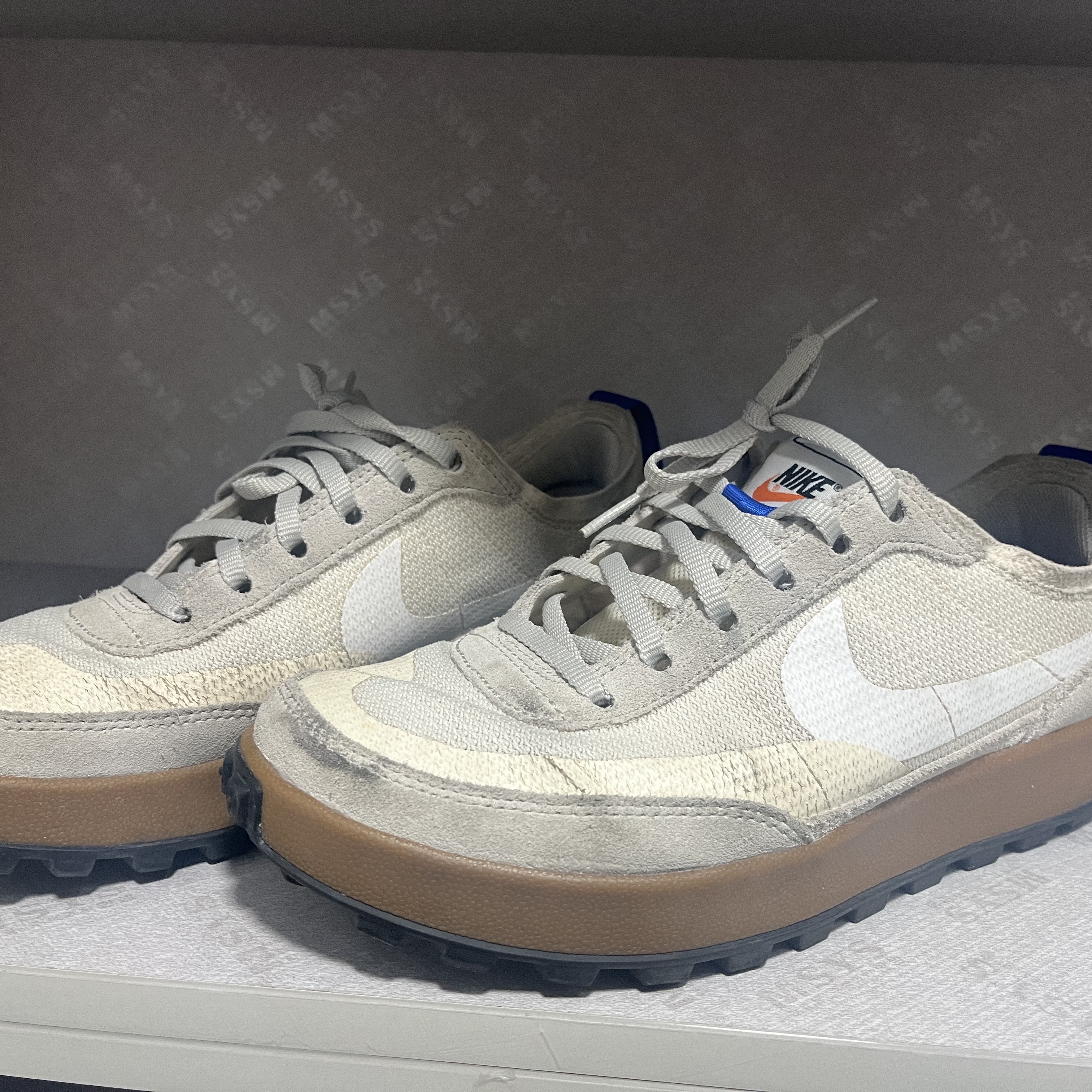 Nike x Tom Sachs General Purpose Shoe Light Cream 착용 스타일