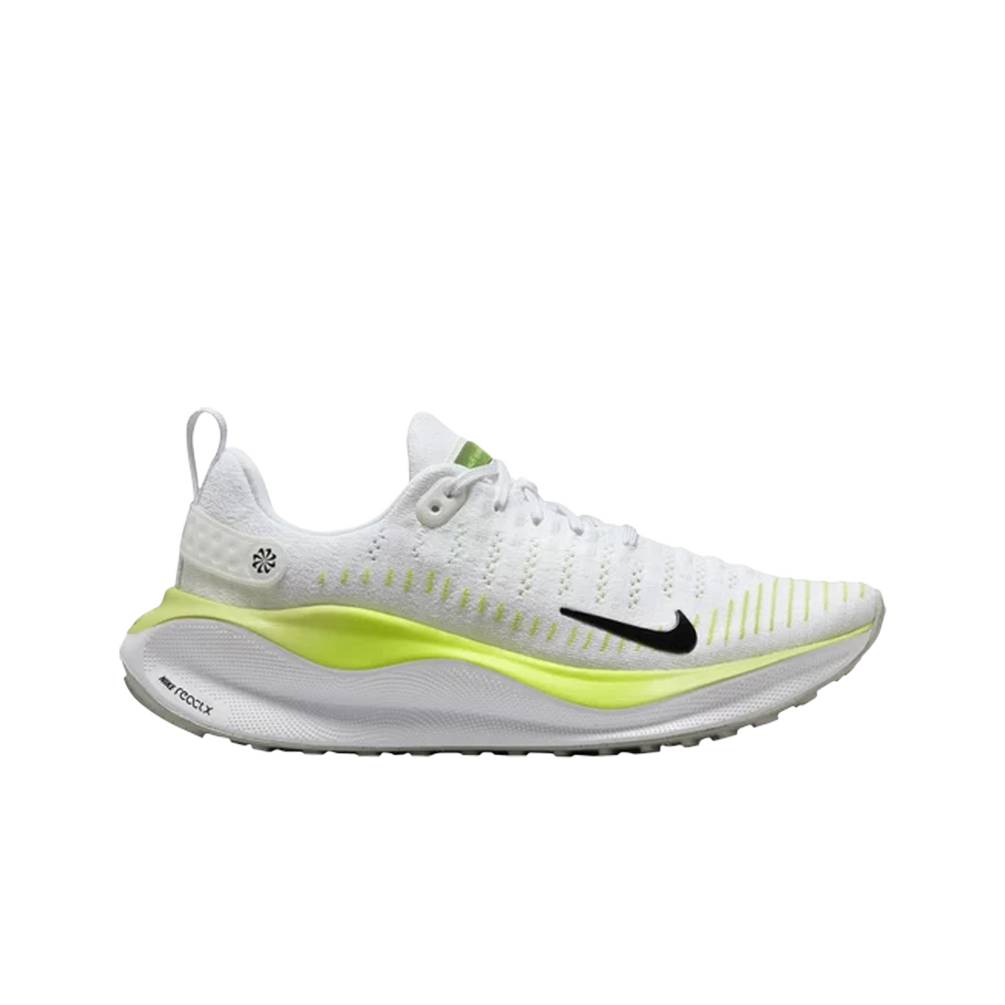 (W) 나이키 리액트X 인피니티 런 4 화이트 라이트 레몬 트위스트((W) Nike ReactX Infinity Run 4 White Light Lemon Twist)