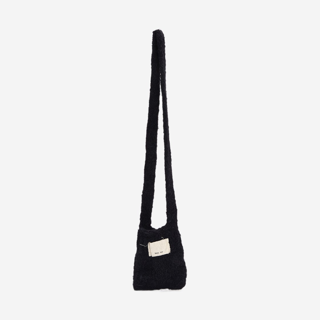 Matin Kim Cozy Knit Mini Crossbag Black 상세 이미지 1