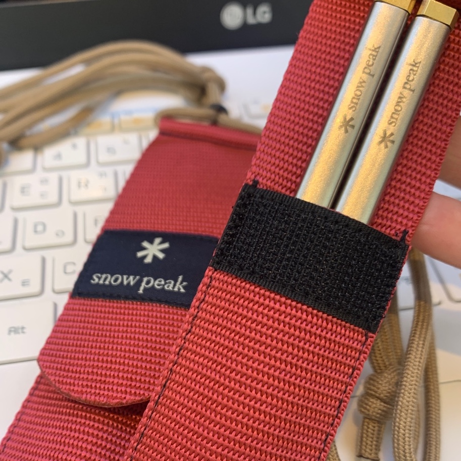 Snow Peak Wabuki Chopsticks L 착용 스타일 - 2
