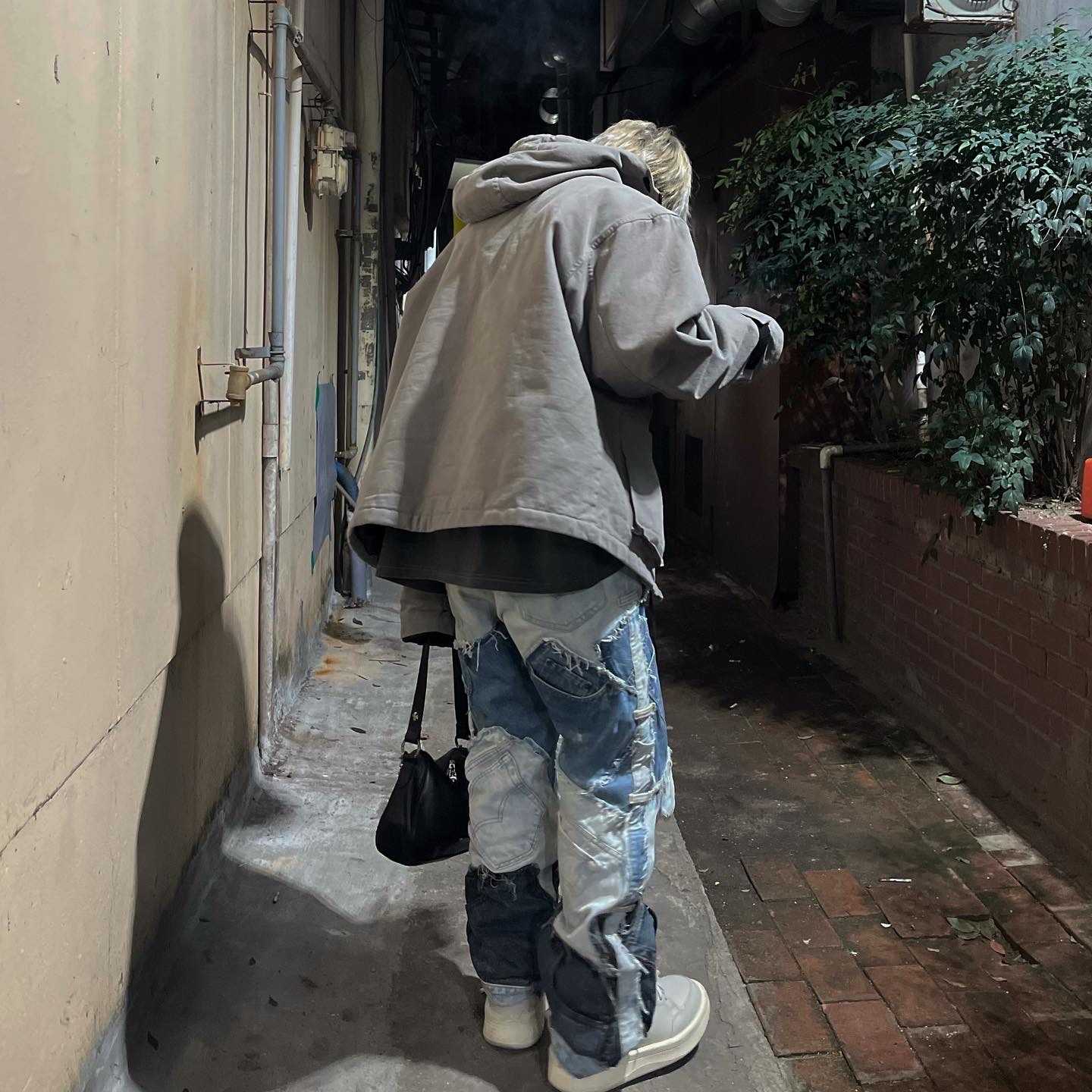 Converse x Drkshdw Turbowpn Pelican 착용 스타일 - 3
