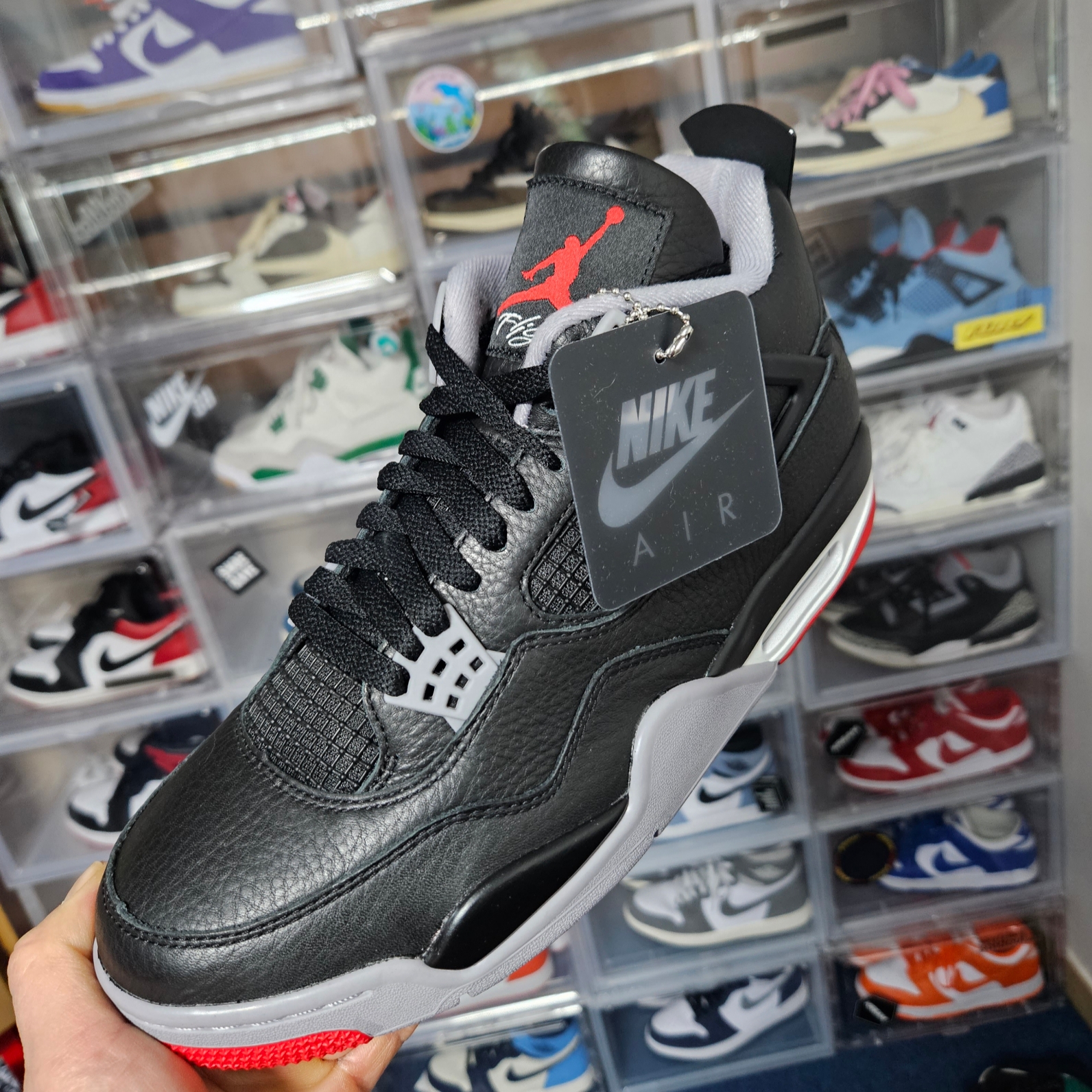 Jordan 4 Retro Bred Reimagined 착용 스타일 - 2