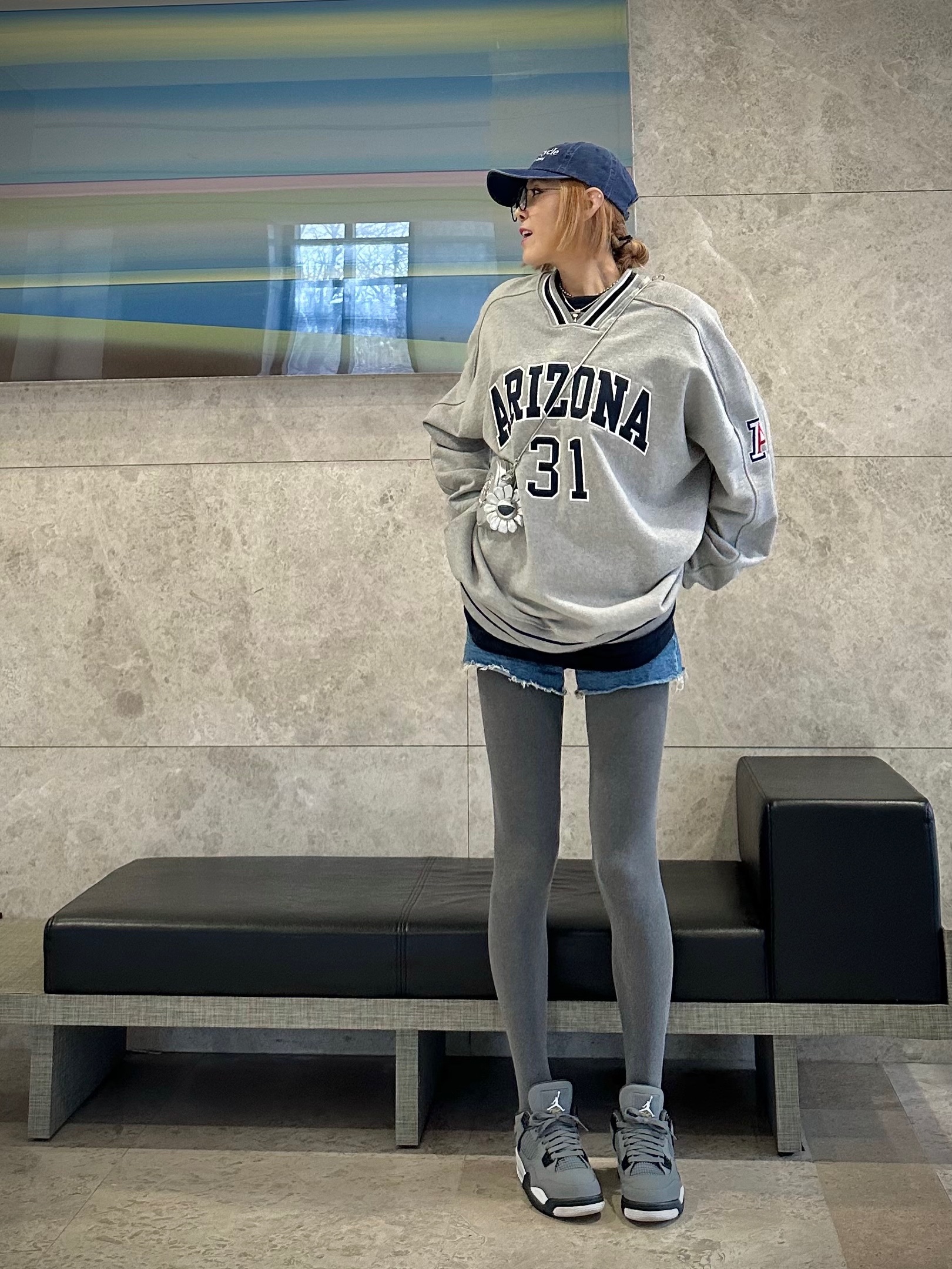 Jordan 4 Retro Cool Grey 2019 착용 스타일 - 3