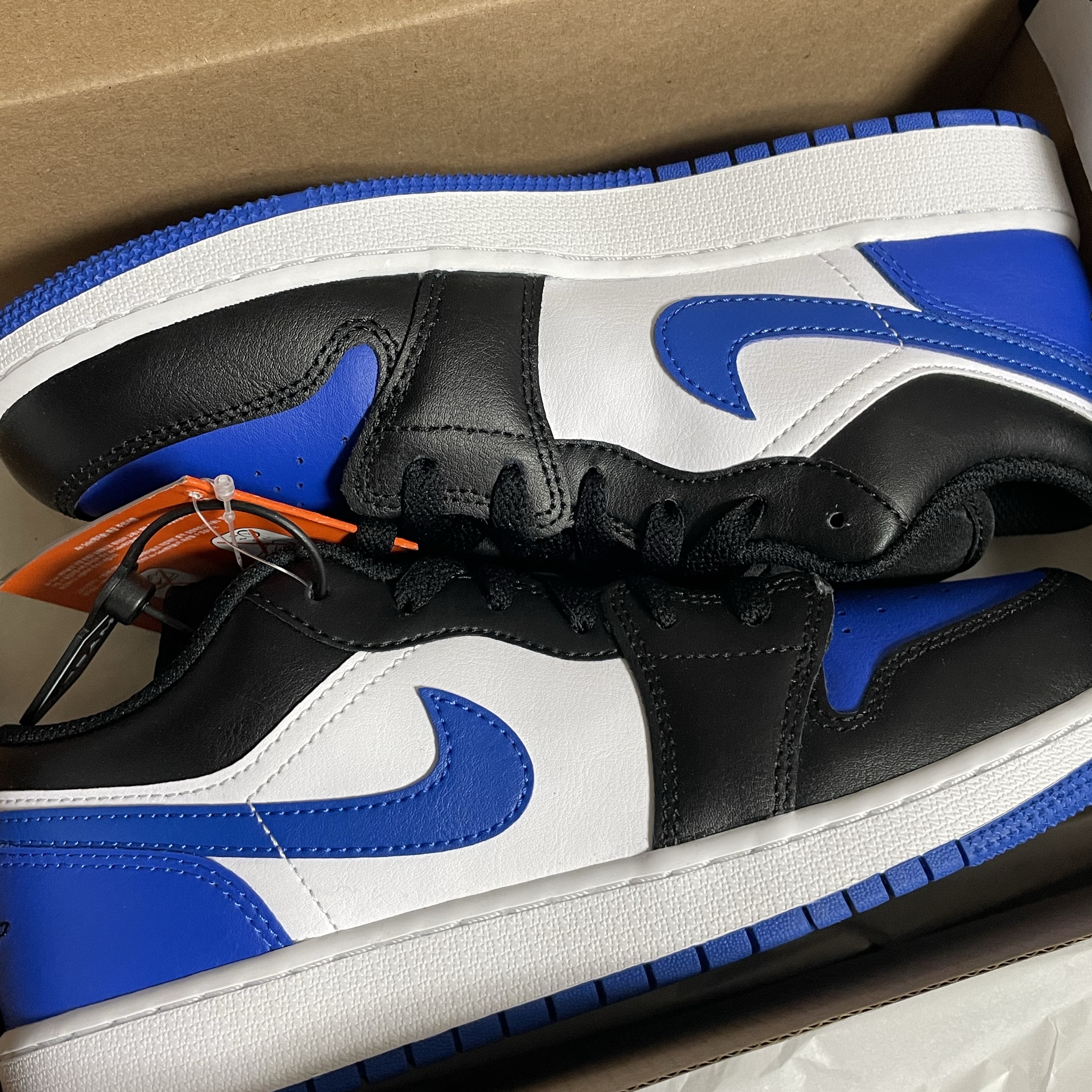 (GS) Jordan 1 Low Royal Toe 착용 스타일 - 2