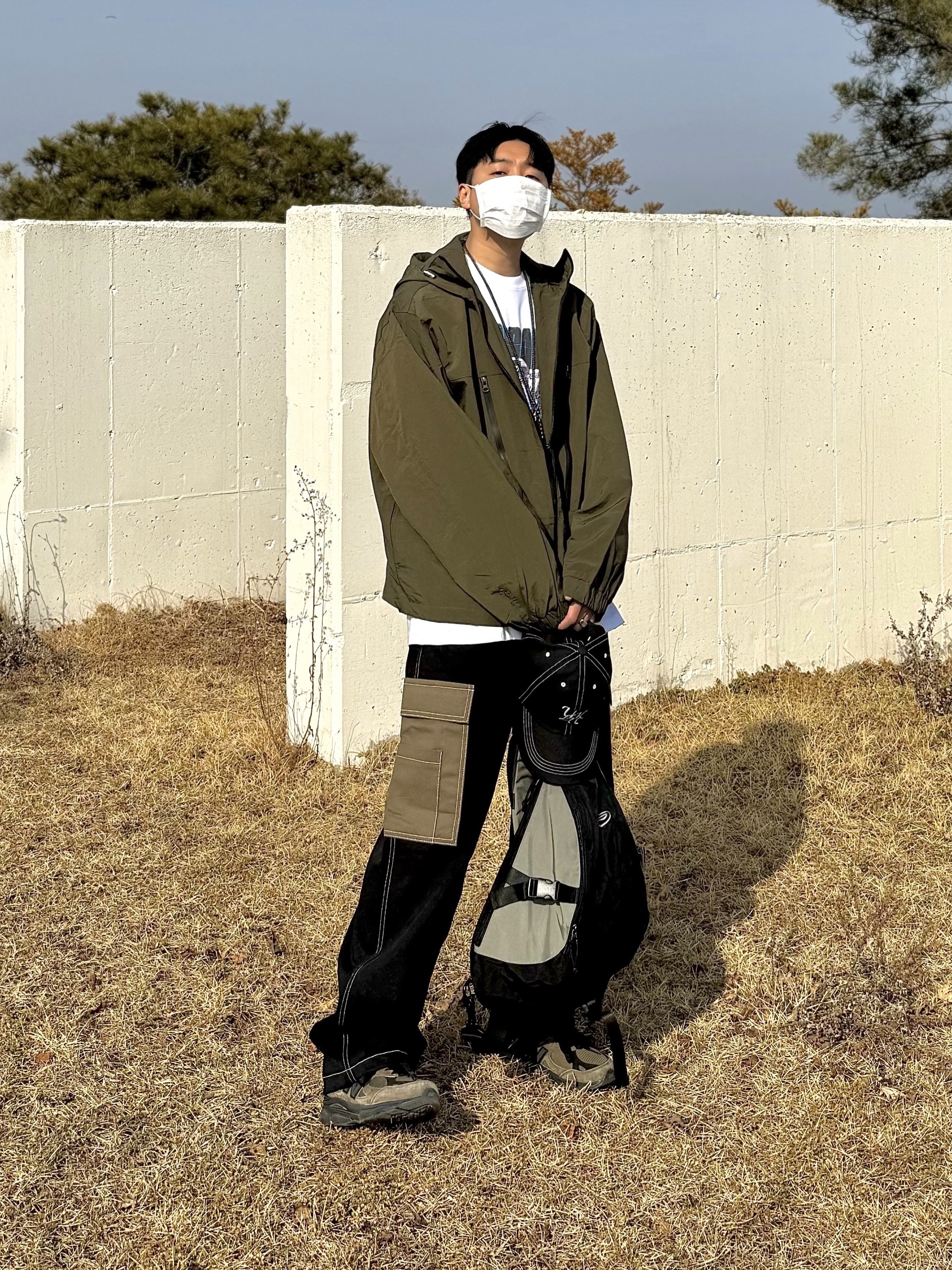 New Balance x JJJJound 990v3 Brown Black 착용 스타일 - 2