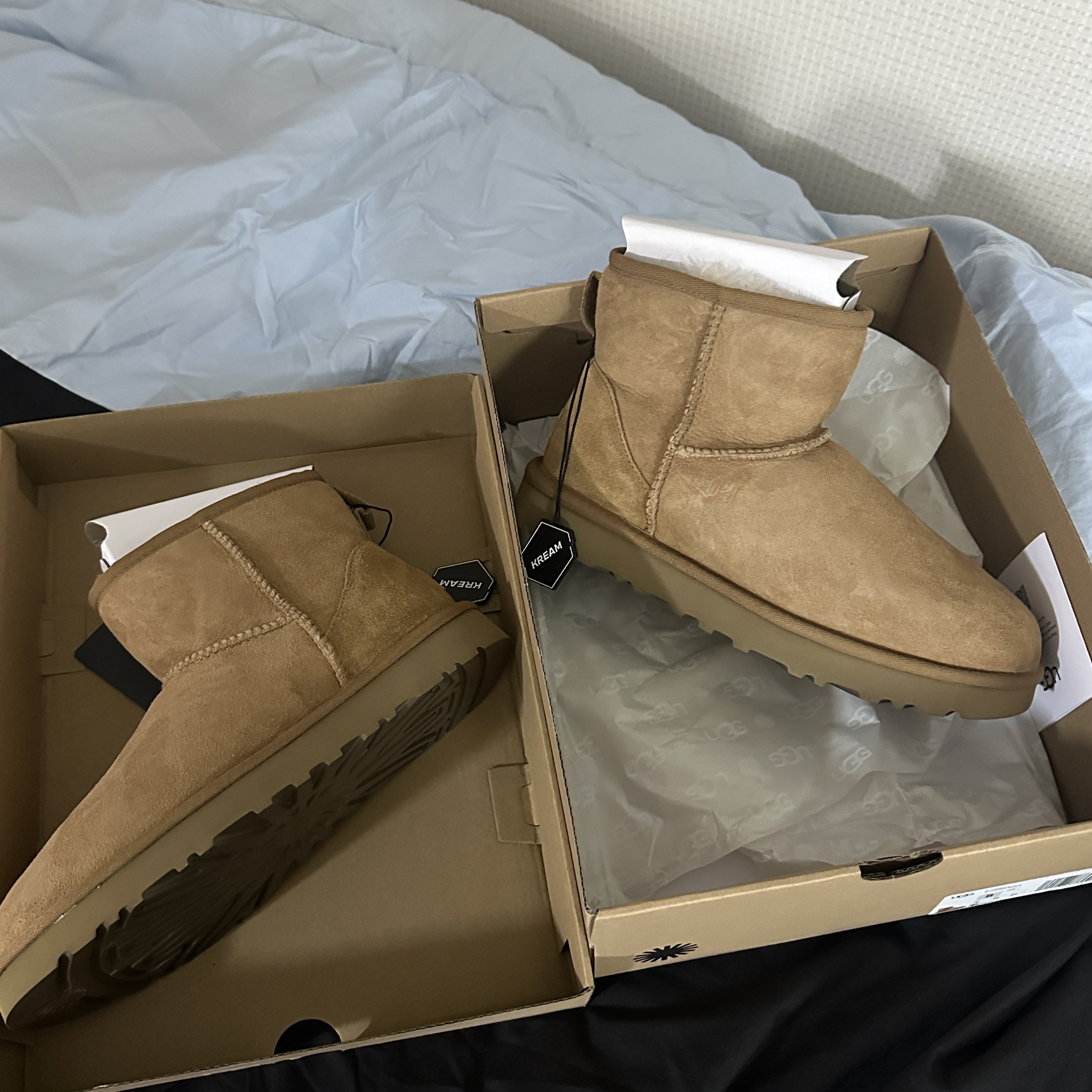 (W) UGG Classic Mini II Boots Chestnut 착용 스타일