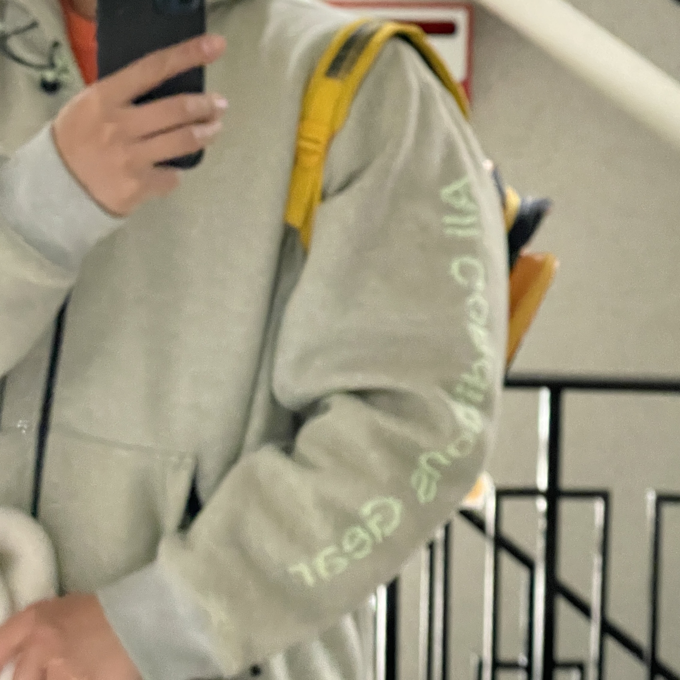 Nike ACG Therma-Fit Fleece Full Zip Hoodie Airora Grey Heather - US/EU 착용 스타일 - 1