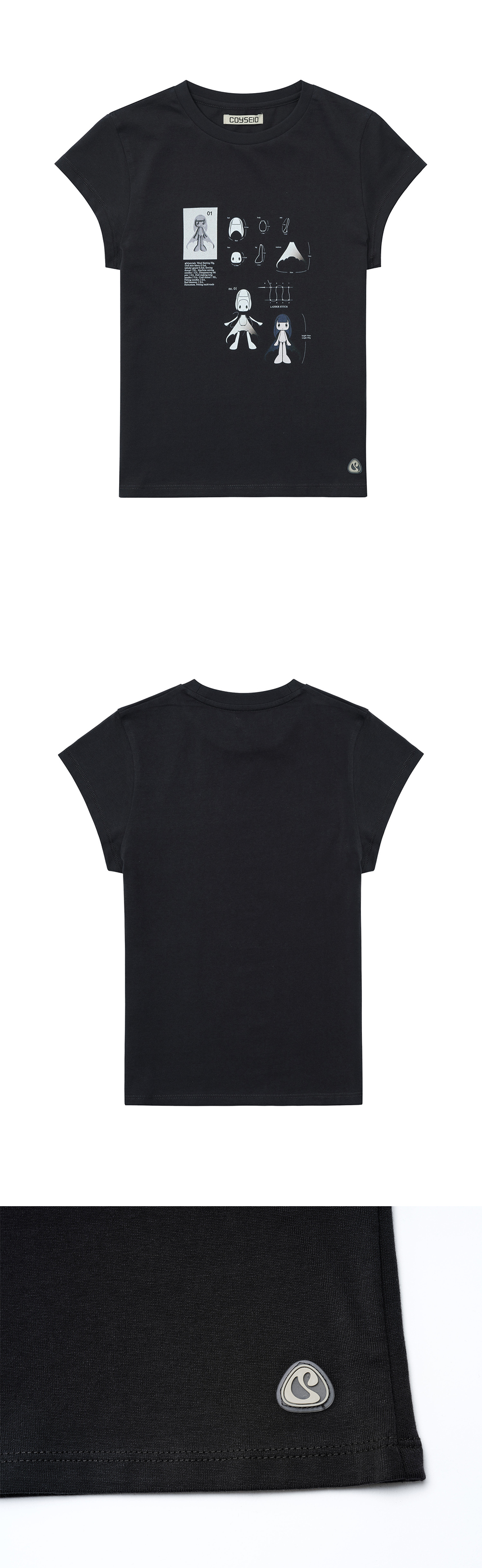 [COYSEIO]Coyseio Legna T Shirts/追跡付 MUSINSA公式 | COYSEIO LEGNA T-SHIRT WHITE