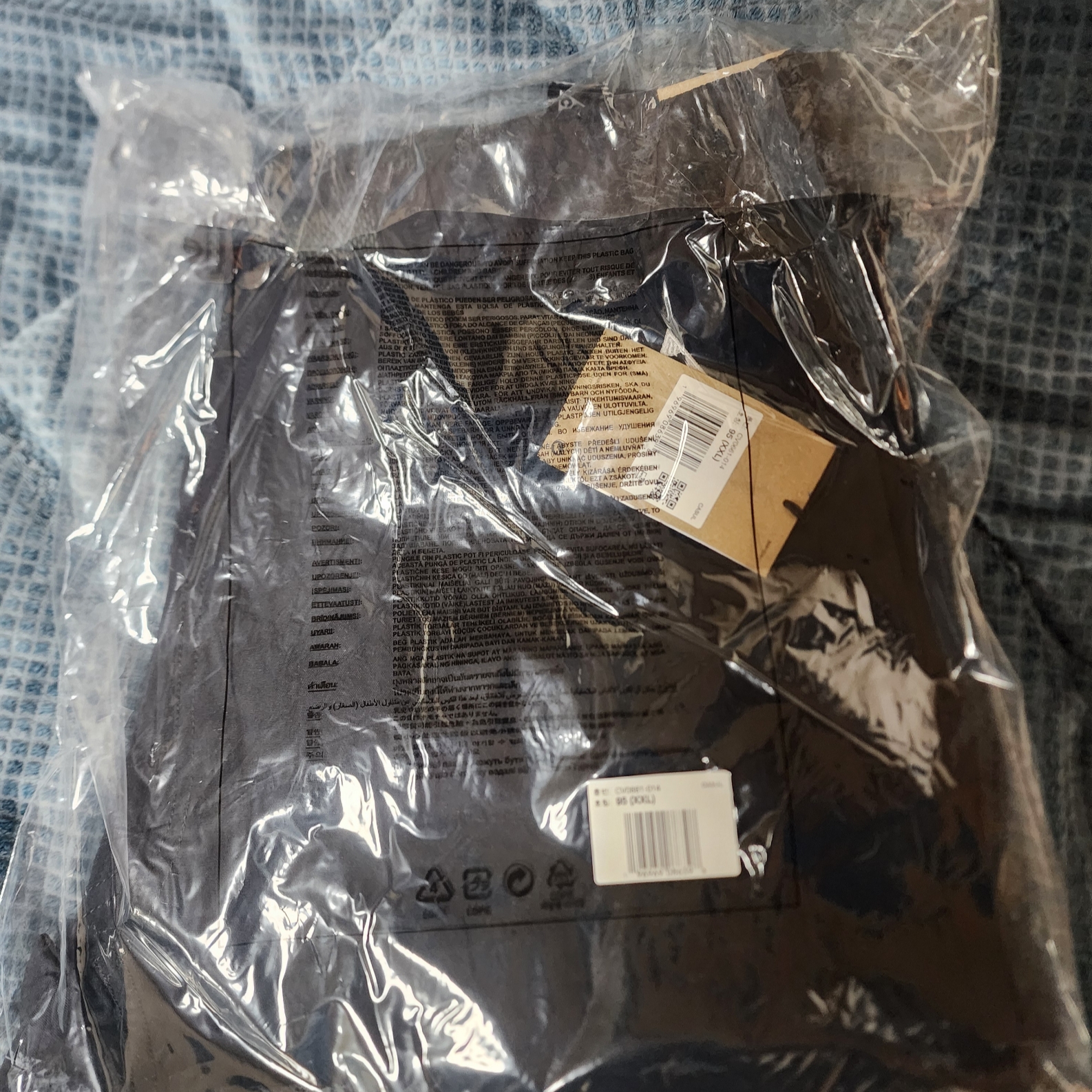 Nike ACG Trail Pants Black Anthracite - Asia 착용 스타일 - 2
