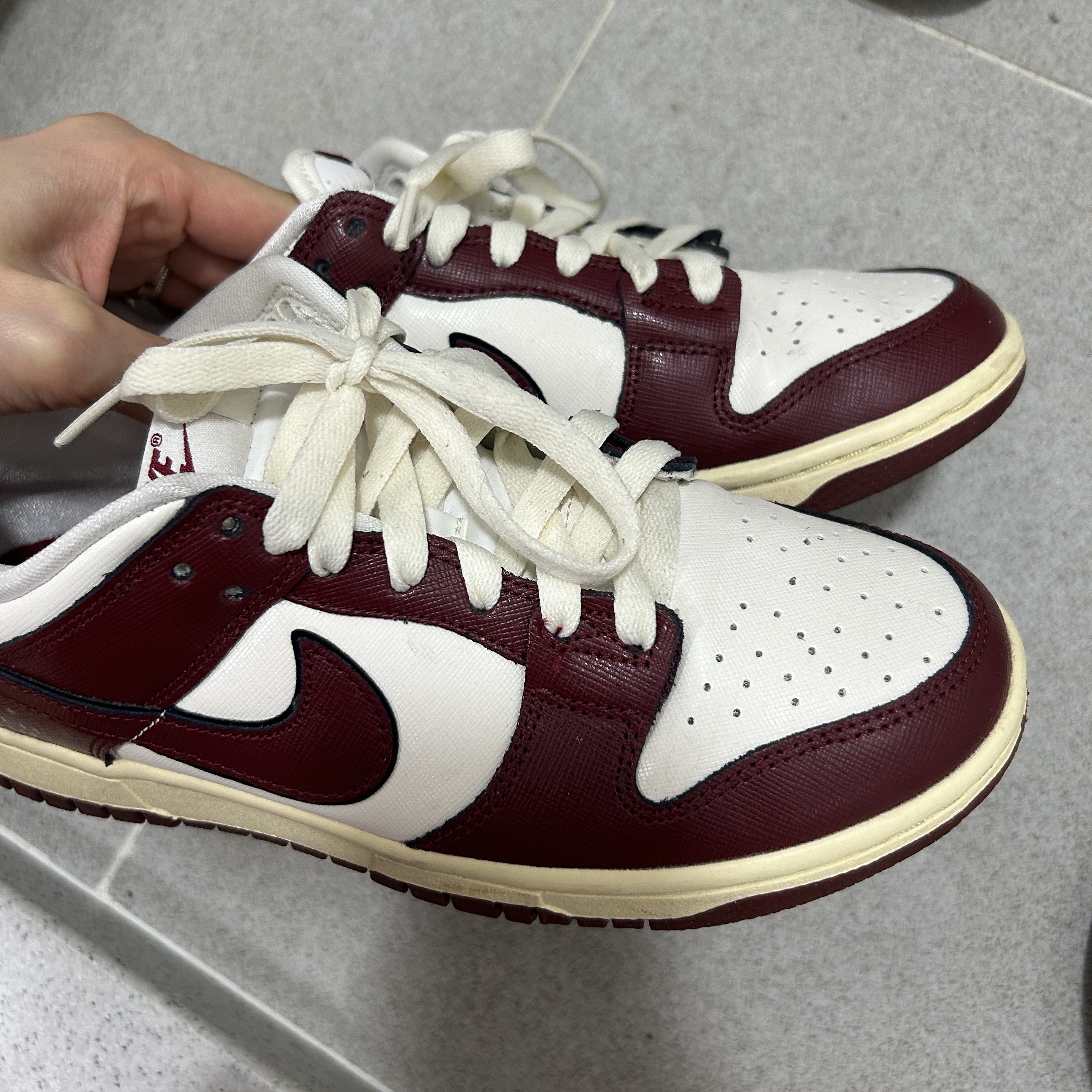 (W) Nike Dunk Low SE Pendant 착용 스타일