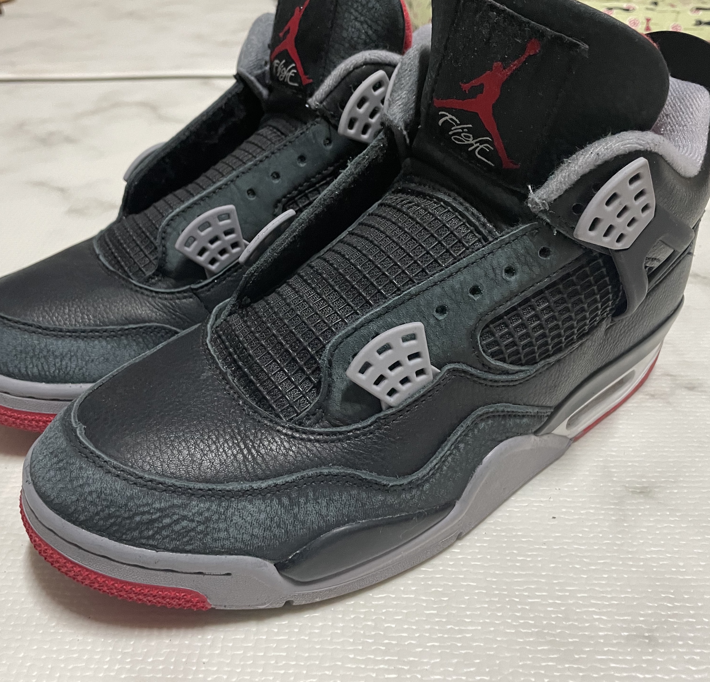 Jordan 4 Retro Bred Reimagined 착용 스타일 - 2
