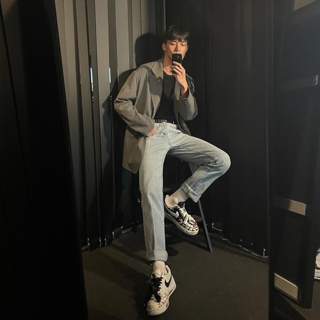 Nike x Peaceminusone Air Force 1 Low Para-Noise 2.0, Nike x Peaceminusone Air Force 1 Low Para-Noise 착용 스타일