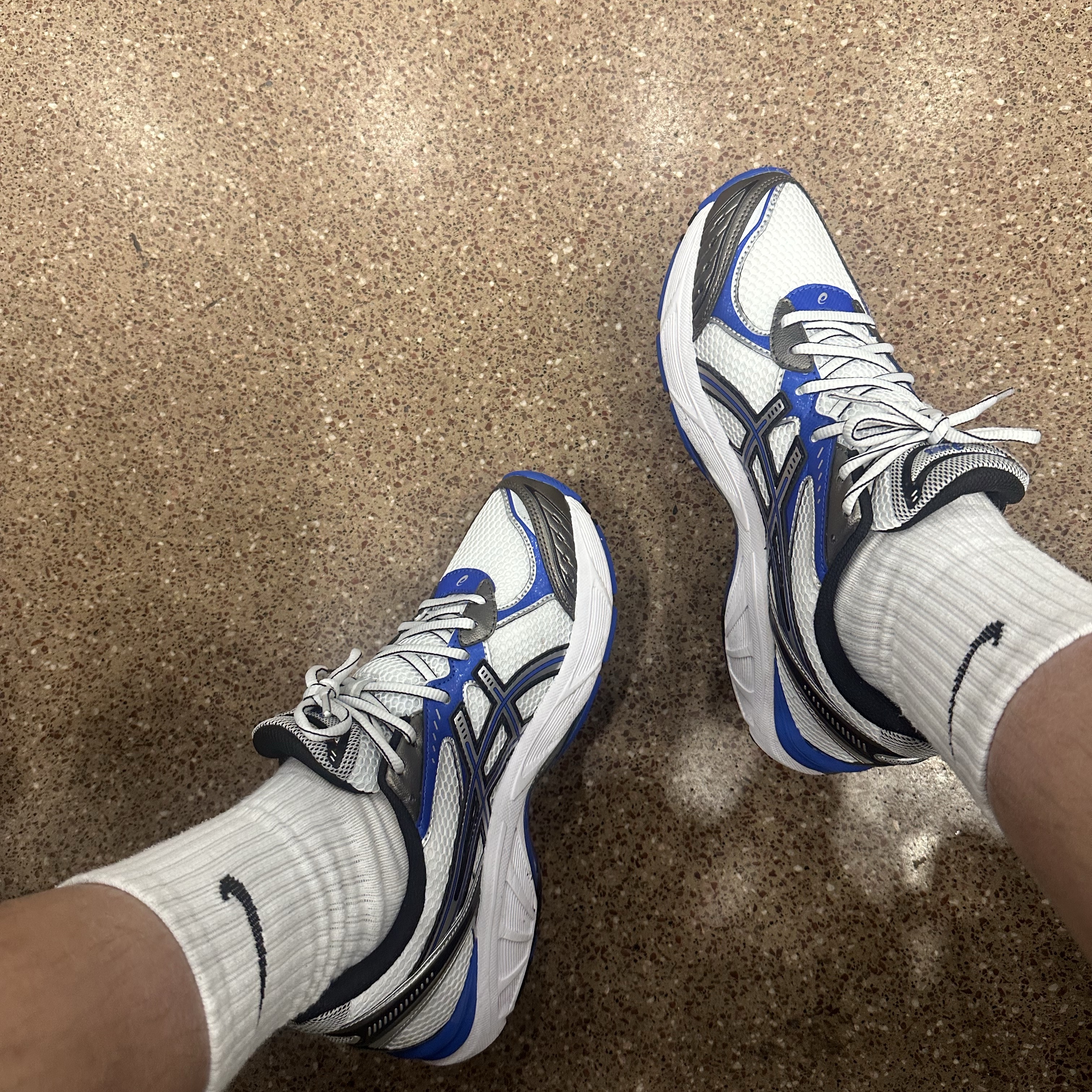 Asics GT-2160 White Illusion Blue 착용 스타일