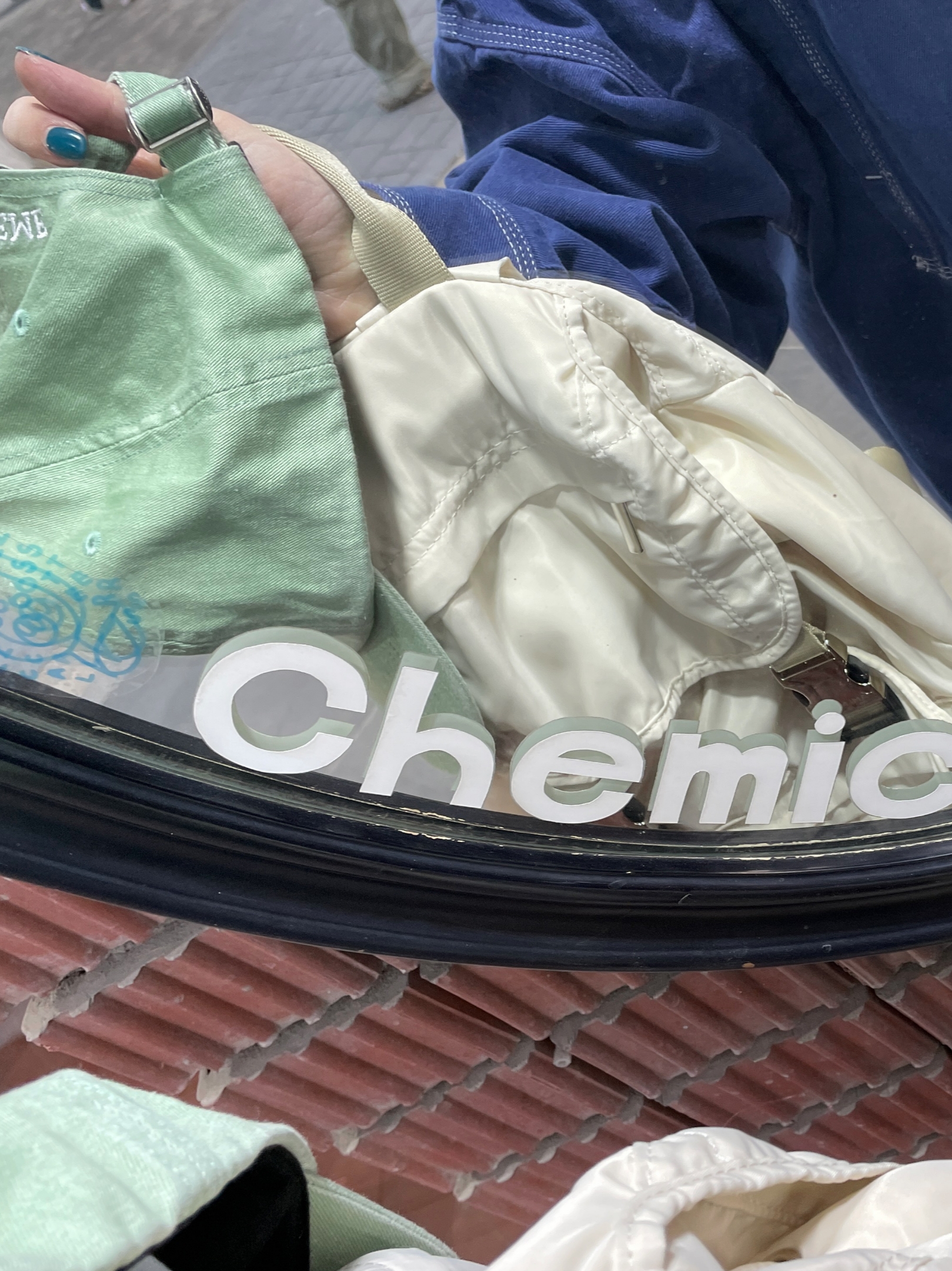 Supreme Pigment Print S Logo 6-Panel Light Sage - 22FW, (W) Nike Air Force 1 PLT.AF.ORM Triple White 착용 스타일 - 3