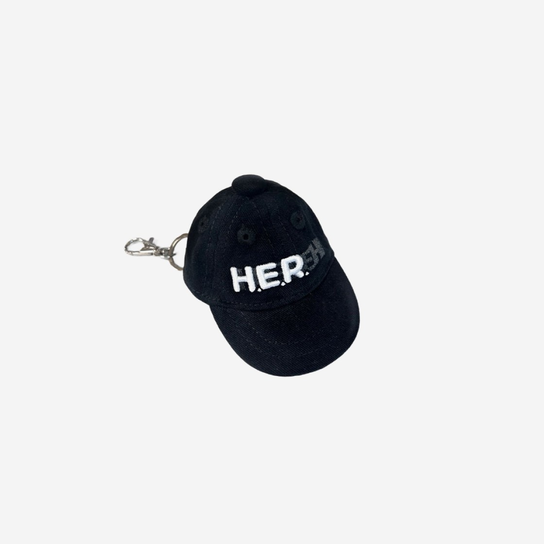 IU 2024 IU H.E.R. Ball Cap Keyring Black 상세 이미지 1