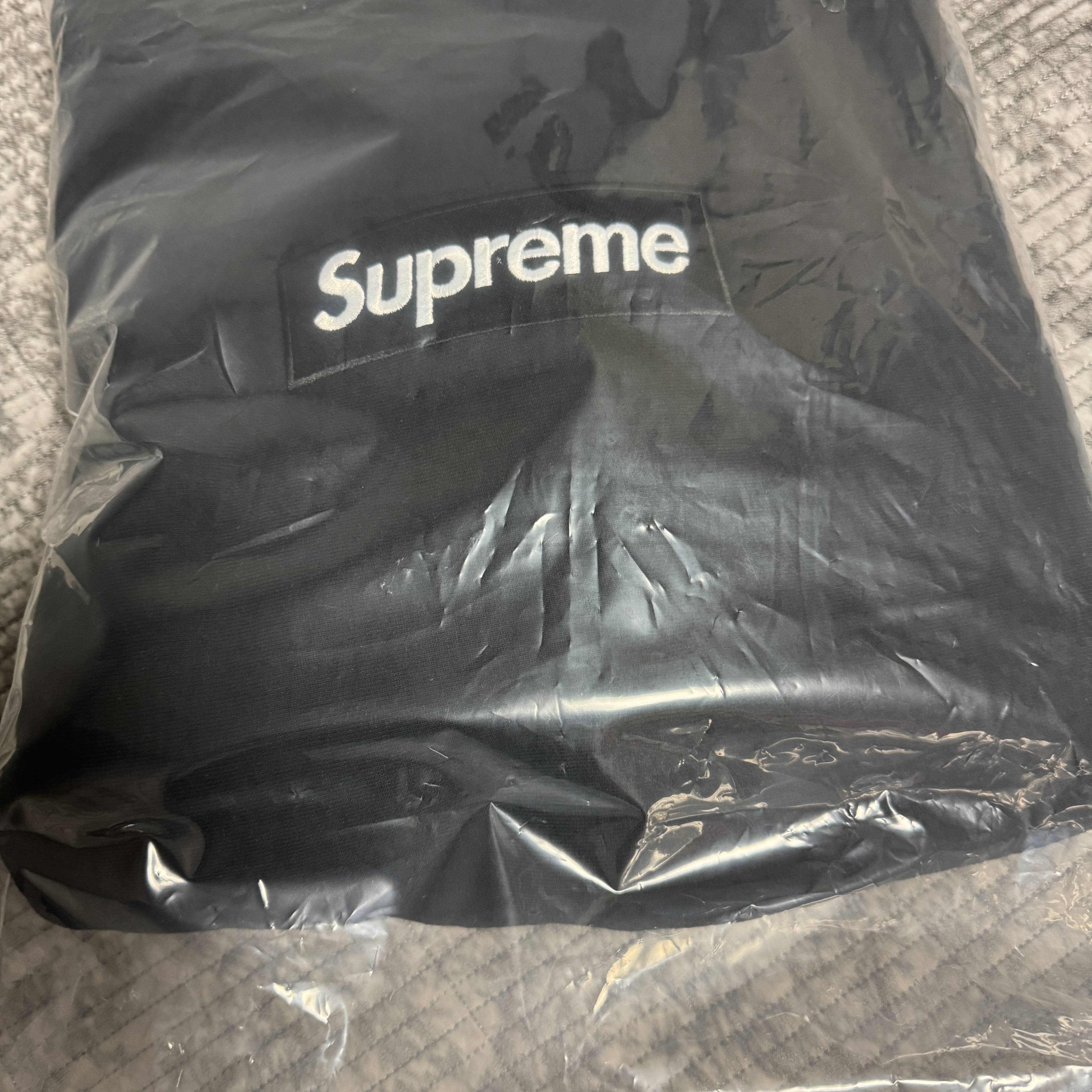 Supreme Box Logo Hooded Sweatshirt Black - 21FW 착용 스타일
