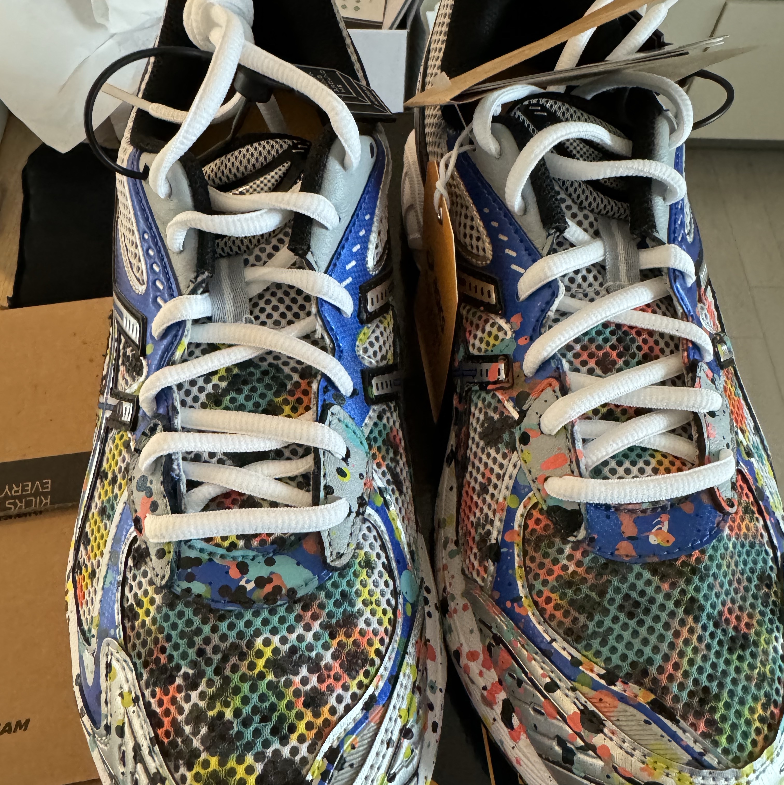 Asics x Gallery Dept. GT-2160 White Pure Silver 착용 스타일 - 3