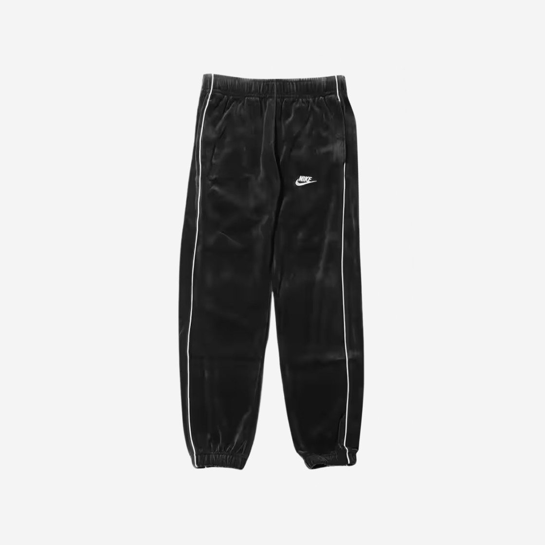 Nike NSW Club Velour Trousers Black - Asia 상세 이미지 1