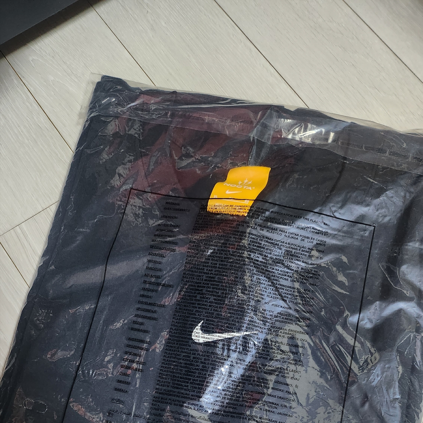 Nike x Drake Nocta Max 90 T-Shirt Black (FN7663-010) 착용 스타일