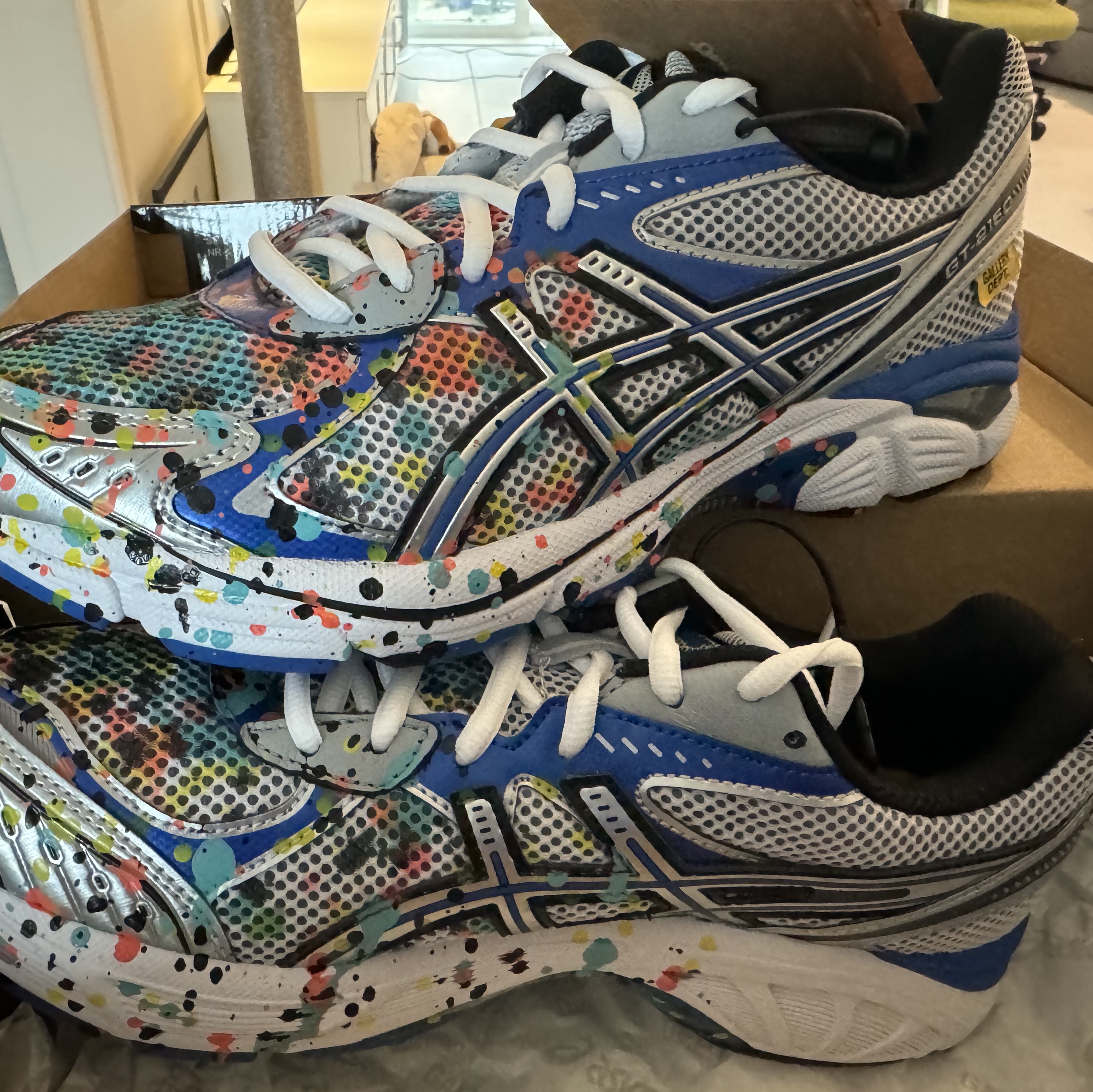 Asics x Gallery Dept. GT-2160 White Pure Silver 착용 스타일 - 2
