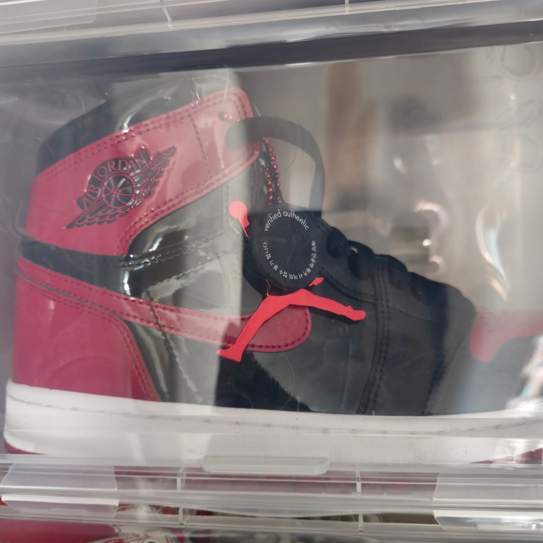Jordan 1 Retro High OG Patent Bred 착용 스타일