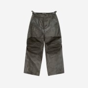 Project G/R Coated Biker Armoured Pants Khaki Brown